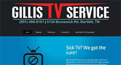 Desktop Screenshot of gillistv.com